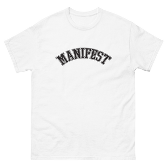 MANIFEST WHITE T-SHIRT